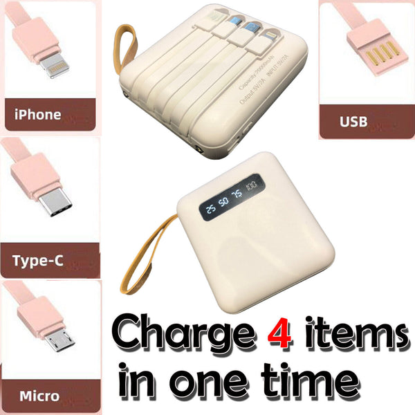 Power Bank 10000mAh Dual USB External Battery Portable Charger For Mobile Phone