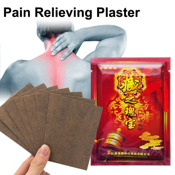 Pain Relief Patches DEEP HEAT PLASTERS Pads Muscle Back Aches Herbal Remedy