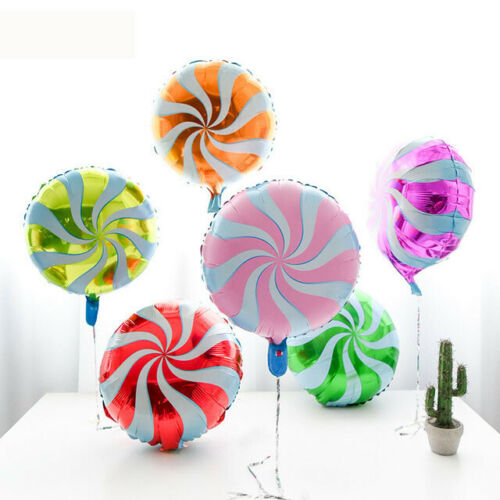 Swirl Candy Shaped 18" inch Large Foil Balloons