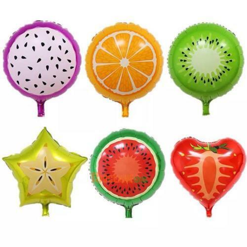 Fruit Shaped 18" inch Large Foil Balloons