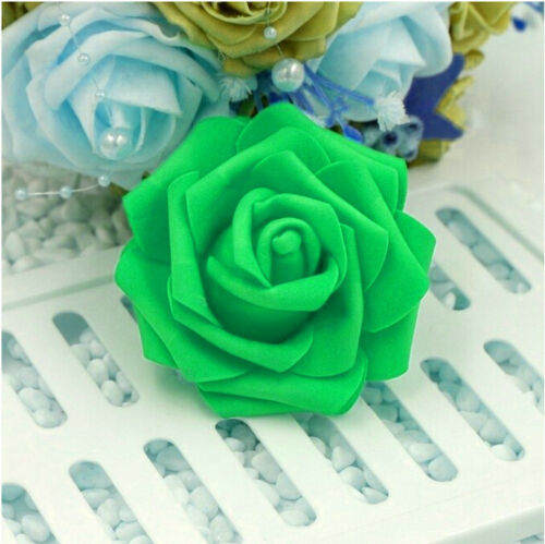 6cm Foam Flowers | Foam Roses | Rose Heads | Flowers Without Stems | Pack of 100, 200, 300, 500 Flowers