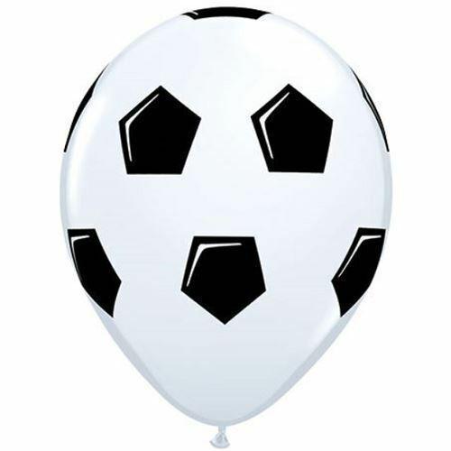 B&W Football / Soccer Balloons